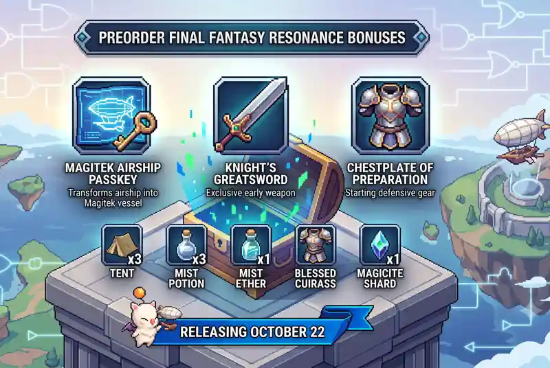 Final Fantasy Resonance Preorder Guide: Editions, Bonuses, and Xbox Missing Out - تفاصيل إضافية