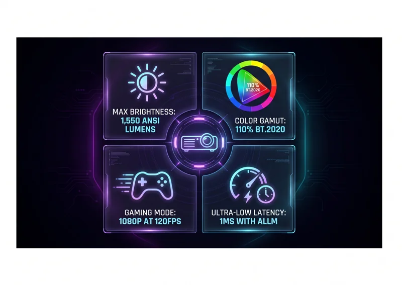 Is the XGIMI Elfin Flip 4K the Ultimate Budget Laser Projector? A Deep Dive - تفاصيل إضافية