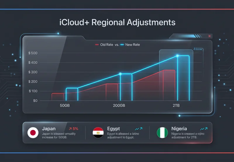 Apple's Price Hikes Strike Again: iCloud+ Subscriptions Just Got More Expensive Globally (Full Tier Breakdown) - تفاصيل إضافية