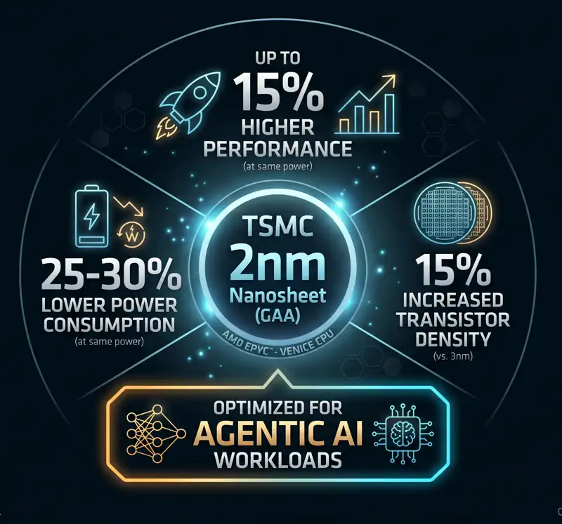REVEALED: AMD's 256-Core Zen 6 EPYC Venice is the First 2nm AI Monster Chip! - تفاصيل إضافية