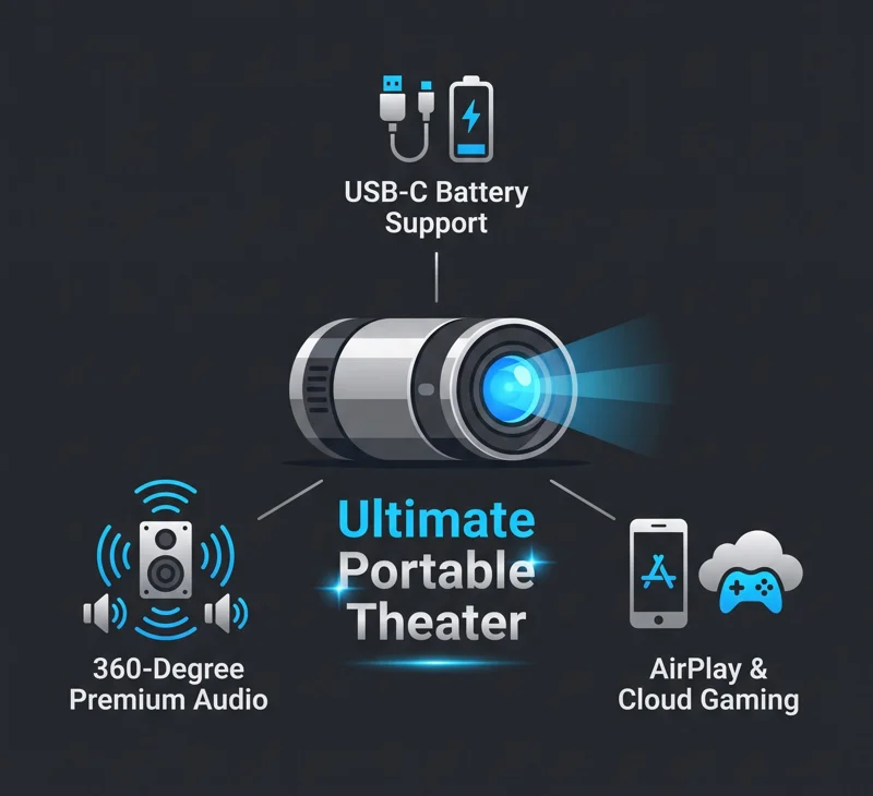 Samsung Just Dropped the New $1,200 Freestyle+ Projector—Here is Why It Fixes Every Home Theater Problem! - تفاصيل إضافية