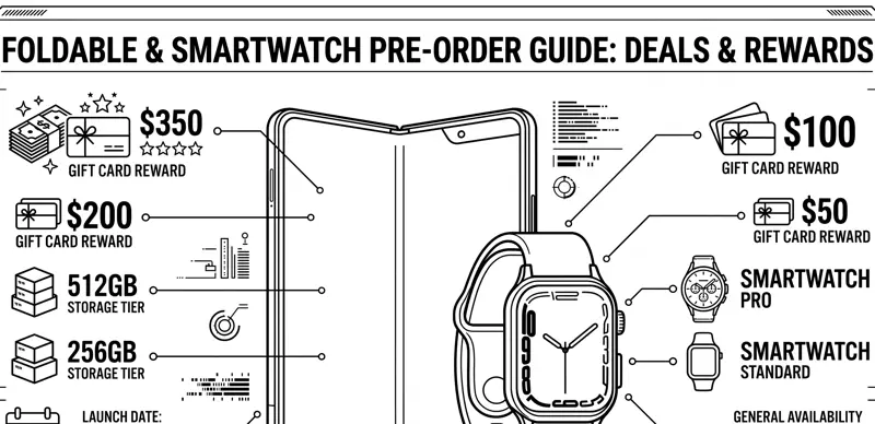 Massive Samsung Tech Sale: Galaxy S26 Ultra Gets $250 Price Cut Plus Up to $350 Gift Cards on Z Fold8 Pre-Orders!