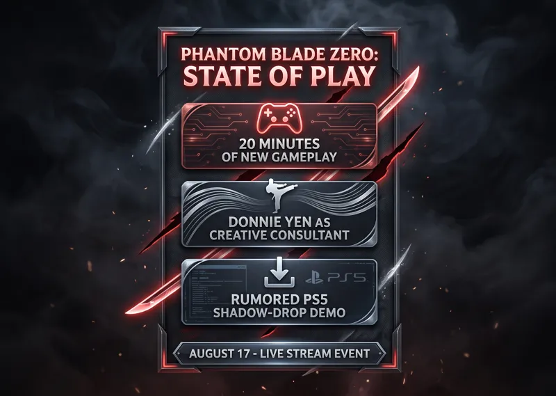 Sony Announces Phantom Blade Zero State of Play and Everyone Knows How the Chat Is Going to Go - تفاصيل إضافية