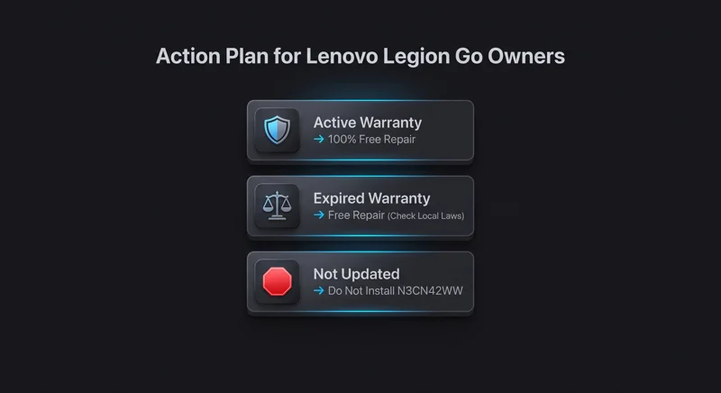 Lenovo Finally Admits Its BIOS Update Bricked Legion Go Handhelds (And Promises Free Repairs) - تفاصيل إضافية