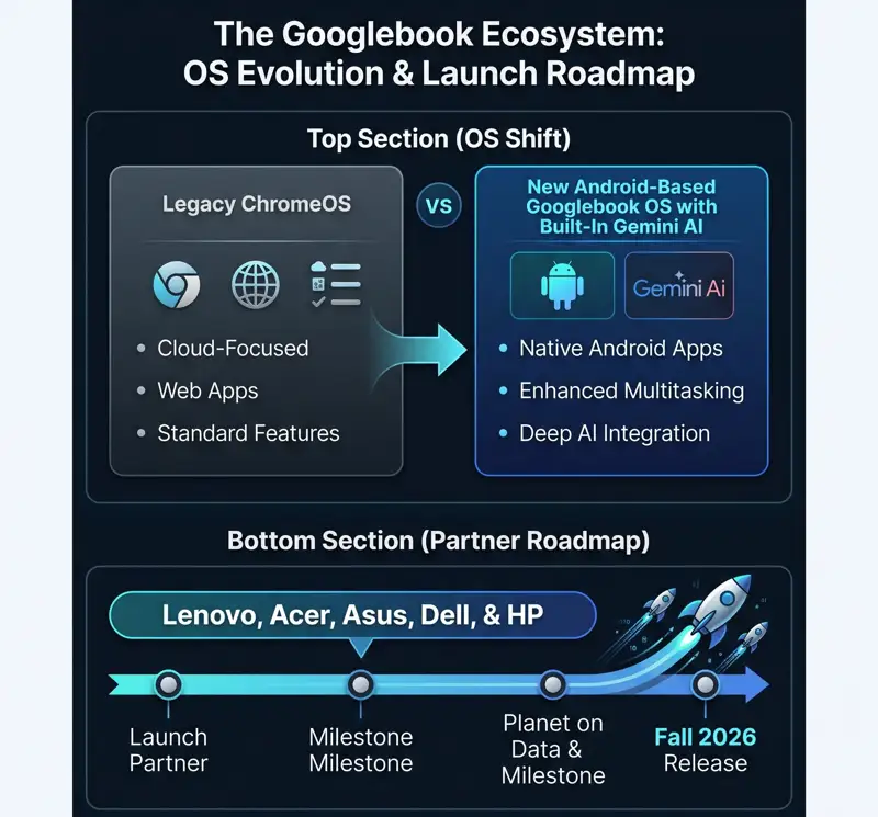 Leaked Lenovo Googlebook Renders Reveal Sleek Laptop and 2-in-1 Tablet Built for Gemini AI! - تفاصيل إضافية