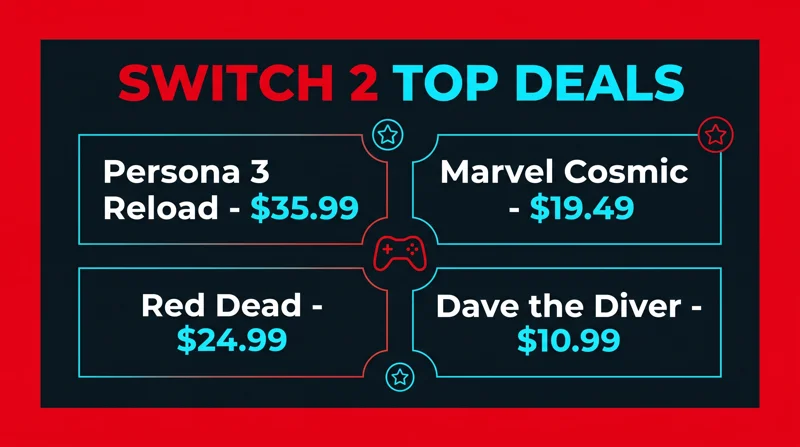 Nintendo's Massive 2026 Blockbuster Sale: Up to 80% Off Switch 2 & Switch Games! - تفاصيل إضافية