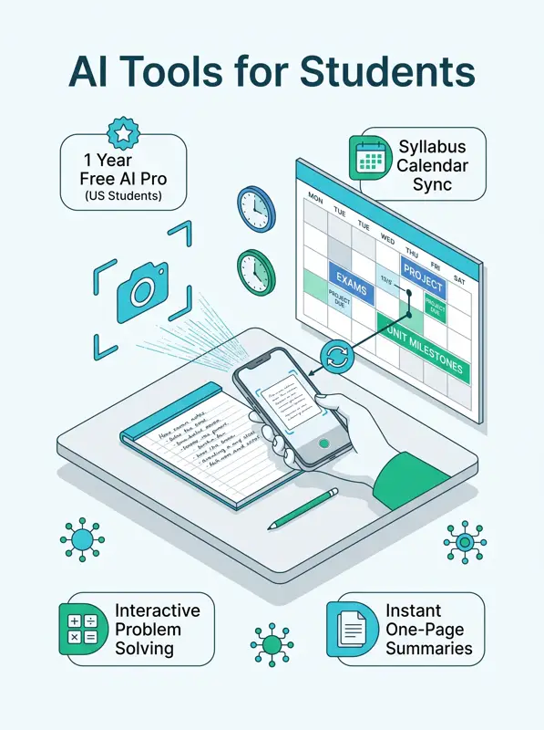 Google Supercharges Gemini Live with Deep Research & AI Mode Notebooks (Plus Free AI Pro for Students!) - تفاصيل إضافية