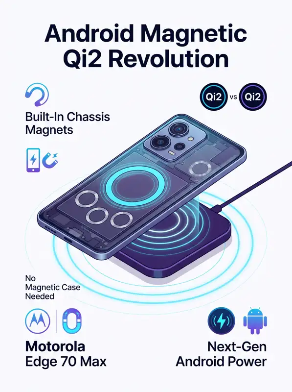 Motorola's Leaked 'Moto Snap' Charger: Is Qi2 Magnetic Charging Finally Taking Over Android? - تفاصيل إضافية