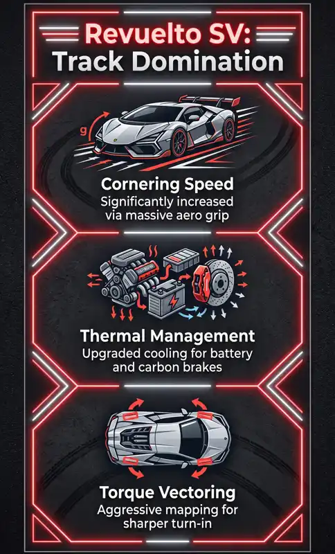 Lamborghini Just Dropped the Revuelto SV: Inside the Insane V12 Hybrid Built for Track Domination - تفاصيل إضافية
