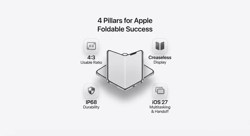 Apple’s First Foldable iPhone is Coming: What It Must Steal from Samsung and Google to Win - تفاصيل إضافية