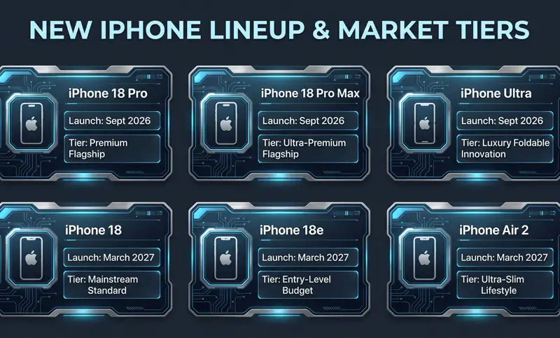 Apple Delay Shock: Standard iPhone 18 Skipped for September Launch in Massive Lineup Shakeup! - تفاصيل إضافية