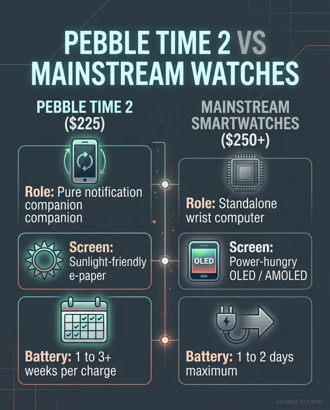 Pebble Time 2 Review: The Perfect Smartwatch for the Tech Minimalist (Is It Worth $225?) - تفاصيل إضافية