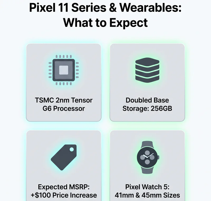 Watch the Made by Google 2026 Event: Pixel 11, Watch 5, and a Looming Price Hike! - تفاصيل إضافية
