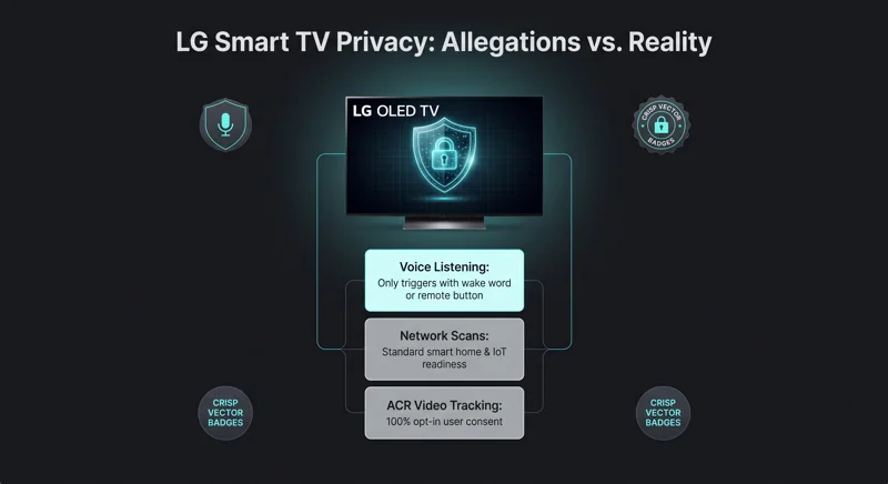 Is Your LG TV Listening? LG Responds to Explosive Smart TV Spying Allegations
