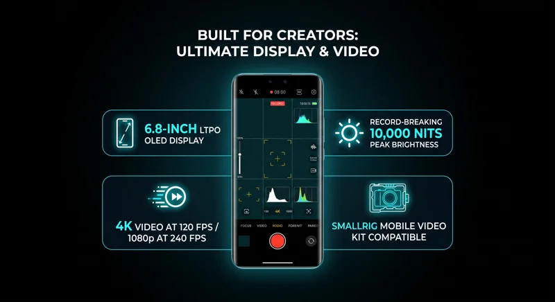 ARRI & HONOR Magic9 Pro Max Revealed: The 200MP Pocket Cinema Camera the US Can't Have! - تفاصيل إضافية
