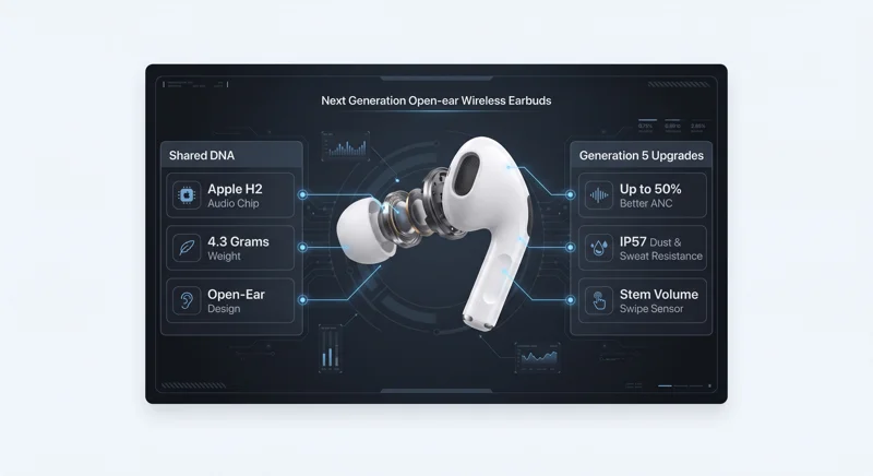 Apple AirPods 5 vs. AirPods 4: Why Buying the Discounted Older Model is a Huge Mistake - تفاصيل إضافية