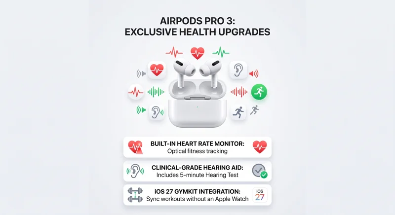 AirPods Pro 3 vs AirPods 5: Stop! Don't Buy Until You See These 3 Exclusive Pro Features - تفاصيل إضافية