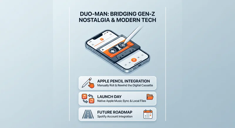 Meet Duo-Man: Why a Retro Virtual Walkman is the iPhone Duo's First Killer App - تفاصيل إضافية