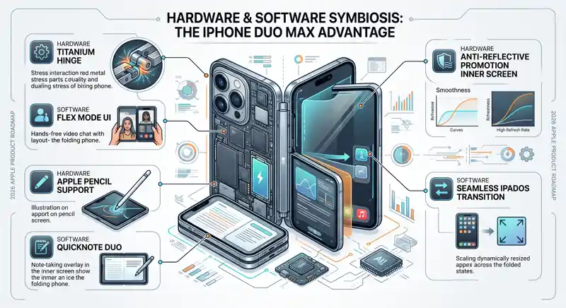 Forget the Ultra: Mark Gurman Leaks Apple's Massive 'iPhone Duo Max' Foldable Plans - تفاصيل إضافية
