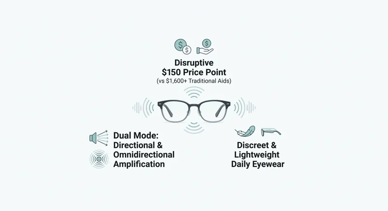 We Tried Meta's New Camera-Free AI Smart Glasses and $150 Hearing Aid Specs at Connect - تفاصيل إضافية