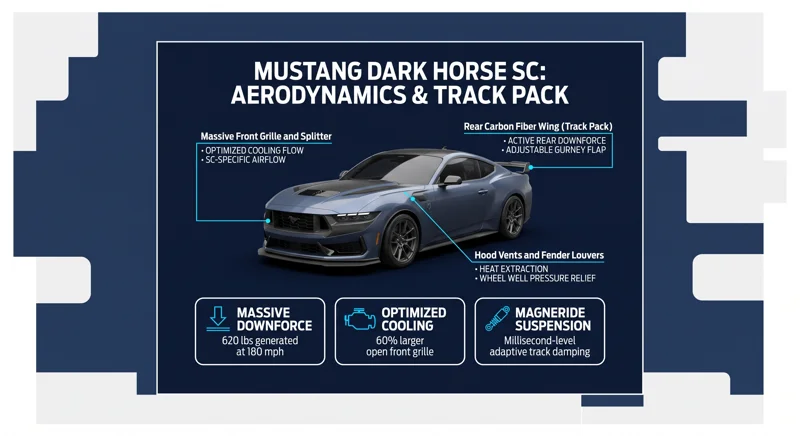 The New 2026 Ford Mustang Dark Horse SC Is The 795-HP Spiritual Successor to the GT500—But Its Most Shocking Feature Isn't the Power - تفاصيل إضافية
