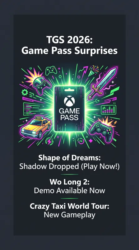 Massive Xbox Tokyo Game Show 2026 Reveals: CoD MW4, Persona 4 Revival & Game Pass Surprises! Vote Your Favorite - تفاصيل إضافية