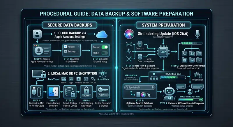 Get Ready for iOS 27: The Ultimate 5-Step Checklist to Prevent Data Loss and Speed Up Your Upgrade! - تفاصيل إضافية