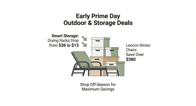 Massive Early Amazon Prime Day 2026 Home Deals: Up to 64% Off Furniture and Decor - تفاصيل إضافية