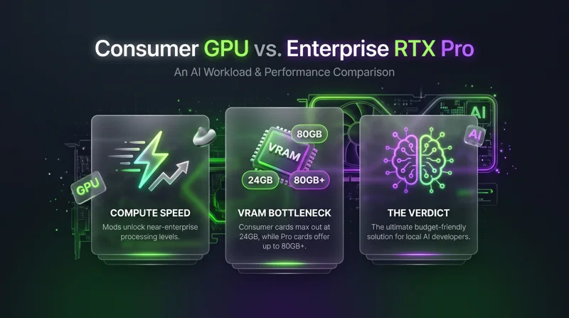 Free 2X Performance Boost! Modders Unlock NVIDIA GeForce RTX GPUs for Massive AI Compute Gains - تفاصيل إضافية