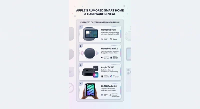 Is the 'HomePad' Finally Here? Everything We Know About Apple's Massive October Event! - تفاصيل إضافية
