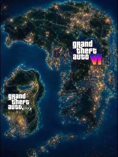GTA 6 Map Size Confirmed: Bigger Than GTA 5 & RDR2 Combined (Plus, a Massive 210GB File Size!) - تفاصيل إضافية